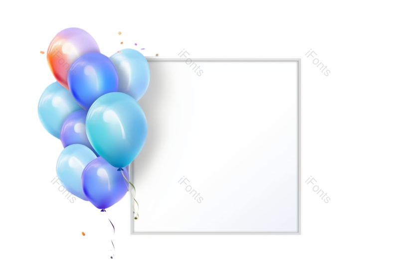 边框图片,装饰元素,节日PNG,狂欢节免抠素材